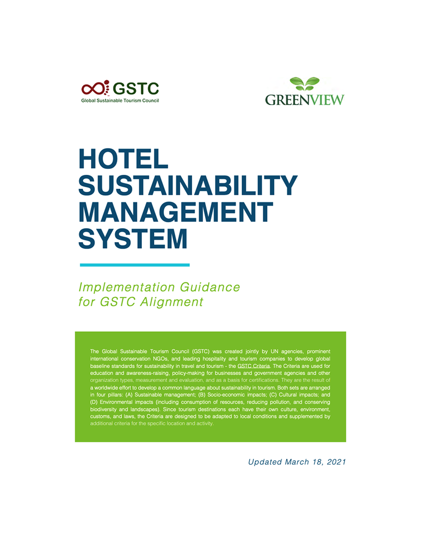 GSTC Sustainability Management System Methodology